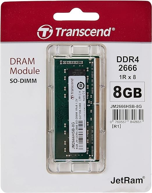 TRANSCEND 8GB DDR4
